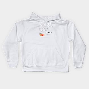 Soup - my favorite foodle Kids Hoodie